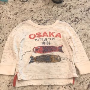 Toddler boy's thermal shirt